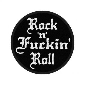 НАШИВКА  - ROCK 'N FUCKIN ROLL