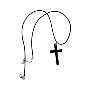 МЕДАЛЬОН, IL, CROSS  - BLACK